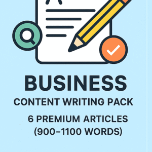 Business Content Writing Package