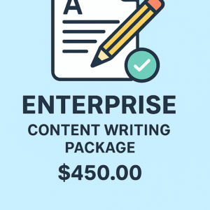 Enterprise Content Writing Package