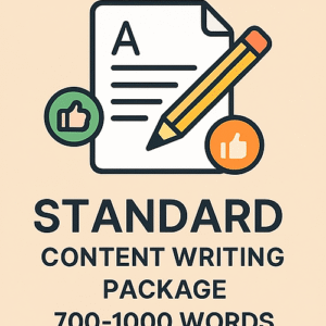 Standard Content Writing Package