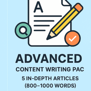 Advanced Content Writing Package