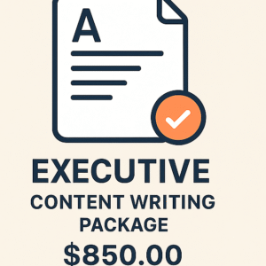 Executive Content Writing Package