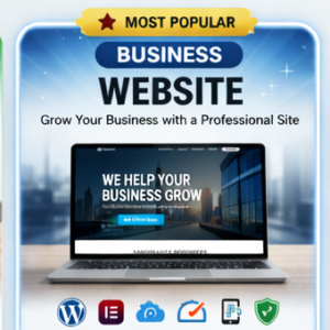 Business Website Development (Professional WordPress Site)