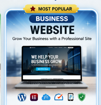 Business Website Development (Professional WordPress Site)